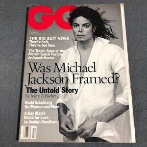 GQ Magazine "Was Michael Jackson Framed? October 1994